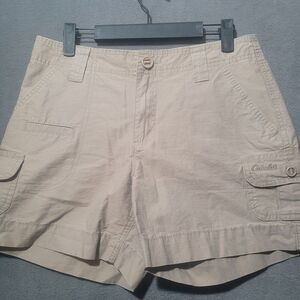 Cabela's Tan Hiking Shorts Cargo Women's Size‎ 4